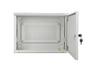 Комуникационен шкаф Lanberg rack cabinet 19' wall-mount 4U+3u/540x200 low-profile grey (assembled)