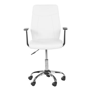 Работен стол РОСИЦА  -сниман отпред, черни подлакътници