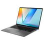 Лаптоп Asus Vivobook S S3607CA-RP036,INTEL ARL H Core Ultra 7 255H 2.0 GHz (24MB Cache, up to 5.1 GHz, 16 cores, 16 Threads); Intel AI Boost NPU, 16.' OLED WUXGA(WU) (1920X1200)16:10,LPDDR5 16GB ( on BD),1TB SSD G4,Backlit Num-key, No OS, Matte Gray+Backp
