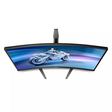 Монитор Philips 27M1C5200W, 27' Curved 1500R, VA, WLED, 1920x1080@240Hz, 1ms GtG, 0.5ms MPRT, 300cd m/2, 3000:1, Mega Infinity DCR, Adaptive Sync, FlickerFree, Low Blue Mode, Tilt, Height Adjust, 2xHDMI, DP