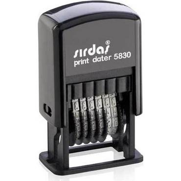 Номератор ръчен h=4мм 6 цифри