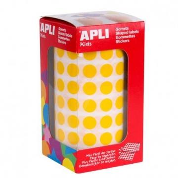 Ценови етикети кръгче ф 10.5 мм на ролка