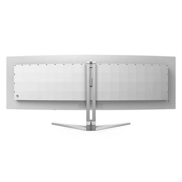 Монитор Philips 49M2C8900, 48.8' Curved 1800R QD-OLED, 5120x1440@240Hz, 0.03 GtG, Brightness 1000, 1000000:1, DCR 80M:1, Adaptive Sync, FlickerFree, Low Blue Mode, 7.5Wx4+DTS, Tilt, Height Adjust, Swivel, 2xHDMI, DP, USB hub