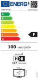Телевизор LG 65UT91003LA, 65' 4K UltraHD TV 4K (3840 x 2160), DVB-T2/C/S2, webOS 24 Smart TV, ThinQ AI, Alpha 5 AI 4K Gen7, WiFi, HDR10 pro, HLG, ALLM/HGiG, AI Upscaling, AI Sound(Virtual 9.1.2 Up-mix), AirPlay, Quick Card, HDMI eARC, CI, LAN, USB, Blueto