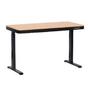 Комплект регулируемо бюро и стол ДРАЧ- черни крака