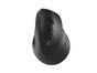 Мишка Natec Vertical Mouse Crake 2  BLUETOOTH 5.2 + 2.4GHZ BLACK 2400dpi, Right handed, black