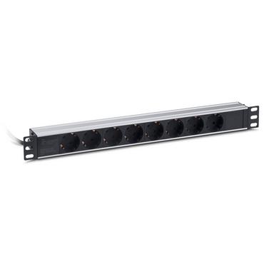 Филтър Formrack 19' 8 way power outlet strip (Schuko)  Aluminium 1U