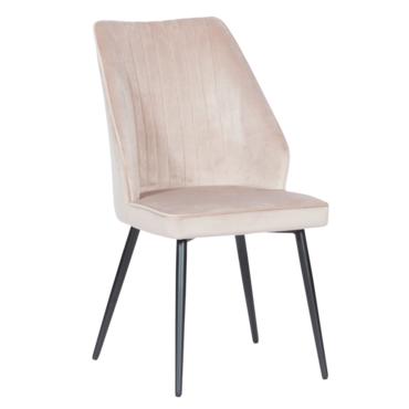 Трапезен стол МЕДЕЯ- цвят крем