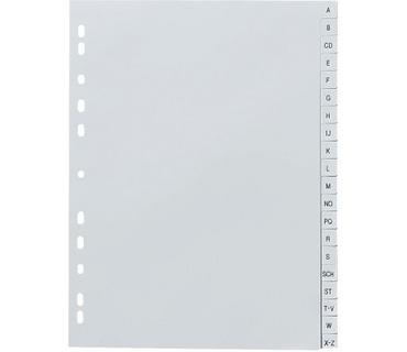 Разделител А-Z РР сив