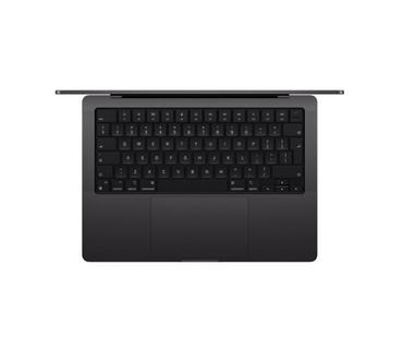 Лаптоп Apple 14-inch MacBook Pro: Apple M4 Pro chip with 12-core CPU and 16-core GPU, 24GB, 512GB SSD - Space Black