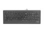Клавиатура Natec Keyboard Barracuda SLIM US Layout Black