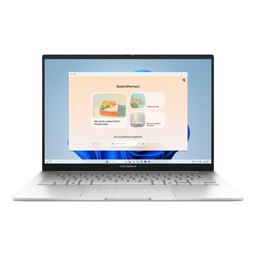 Лаптоп Asus Zenbook UX3405CA-QL278, INTEL ARL H  Ultra 5, 14 ' OLED,(1920 x 1200) , 16GB LPDDR5X,1TB  SSD, No OS,AI,  Foggy Silver + Stylus