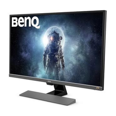 Монитор BenQ EW3270U, 31.5' VA, 4ms, 3840x2160 4K UHD, Entertainment Monitor, FreeSync, HDR, 95% DCI-P3, Opt-Clarity, Flicker-free, LBL, B.I.+, Super Resolution, 3000:1, 20M:1 DCR, 10 bit, 300 cd/m2, HDMI, DP, USB Type-C, Speakers, Tilt, Metallic Grey