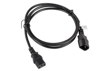 Кабел Lanberg extension power supply cable IEC 320 C13 -> C14 1.8m VDE, black