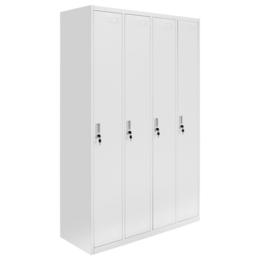Метален гардероб BTL EL с 4 отделения 185х119х45 см