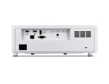 Мултимедиен проектор Acer Projector PL6820, DLP, 4K UHD (3840x2160), 5500 ANSI Lm, 50 000:1, Optical zoom 1.7x, 2xHDMI, RS232, PC Audio (Stereo mini jack), USB Type A, Ethernet port RJ45, 2x15W Speaker, Bag, 4.9Kg., White