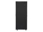 Комуникационен шкаф Lanberg rack cabinet 19' free-standing 47U/800x1000 (flat pack) with mesh door lcd black v2