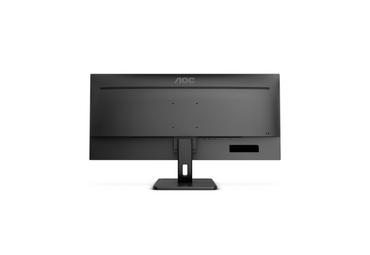 Монитор AOC U34E2M, 34' VA WLED, 3440x1440@100Hz, 4ms GtG, 300cd m/2, 4000:1, 20M:1 DCR, Adaptive Sync, FlickerFree, Low Blue Light, Tilt, 2xHDMI, DP