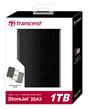 Твърд диск Transcend 1TB StoreJet 2.5' A3, Portable HDD, Black