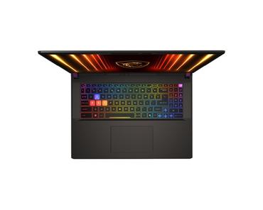 Лаптоп MSI Vector 17 HX AI A2XWJG, NVIDIA GeForce RTX 5090 24GB GDDR7 1824 AI TOPS, Intel Core Ultra 9 275HX (24C/24T up to 5.4 GHz, 36 MB), 17' 16:10 QHD+(2560x1600), 240Hz, 32GB 2x16 Up to DDR5-6400 , 1TB PCIe Gen4x4 SSD, Intel Killer Wi-Fi 7, Windows 1