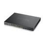 Комутатор ZyXEL XGS1935-28HP, 28 Port Smart Managed PoE Switch, 24x Gigabit PoE and 4x 10G SFP+, hybrid mode, standalone or NebulaFlex Cloud, 375 Watt PoE