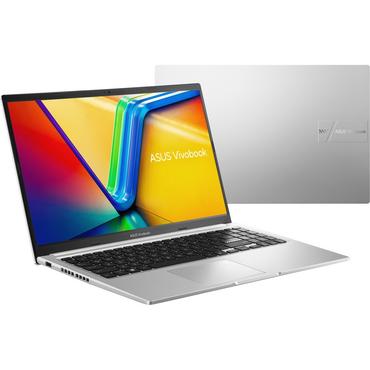 Лаптоп Asus Vivobook M1502YA-BQ086, AMD Ryzen R7-7730U, 15.6 'FHD  (1920X1080) 16:9,16GB LPDDR4 (8 GB on BD),1TB SSD,Backlit Keyboard , NO OS, Silver