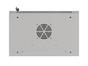Комуникационен шкаф Lanberg rack cabinet 19' wall-mount 9U/540x350 (flat pack) with glass door grey
