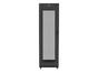 Комуникационен шкаф Lanberg rack cabinet 19' free-standing 42U/600x600 (flat pack) with mesh door lcd black v2