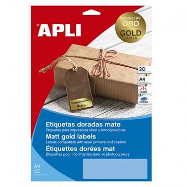Полиестерни етикети злато 210х297 мм