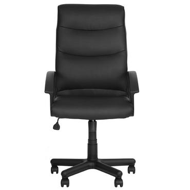 Директорски стол ФИЛИП -естествена кожа, снимка отпред