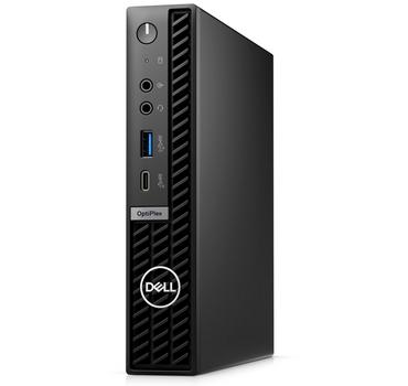 Настолен компютър Dell OptiPlex 7020 MFF Plus, Intel Core i5-14500 vPro (24MB Cache, 14 cores, up to 5.0 GHz), 16GB DDR5, 1X16GB, 5600, 512GB SSD PCIe NVMe M.2, Intel Integrated Graphics, Wi-Fi 6E, Bulgarian Keyboard&Mouse, 180W, Win 11 pro, 3Y PS