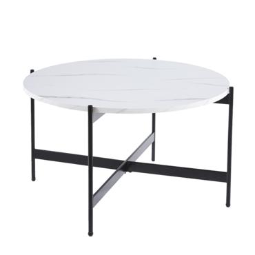 Холна маса ЦВЕТИНА- черни метални крака