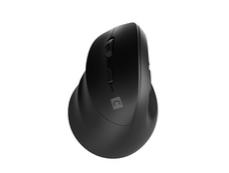 Мишка Natec Vertical Mouse Crake 2  BLUETOOTH 5.2 + 2.4GHZ BLACK 2400dpi, Left handed, black