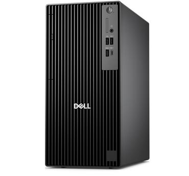 Настолен компютър Dell Pro Tower Plus QBT1250, Intel Core Ultra 7 265 (13 TOPS NPU, 20 cores, up to 5.3GHz), 16GB: 1 x 16GB, DDR5, up to 5600 MT/s, 512GB SSD, Integrated Graphics, 8x DVD+/-RW, Bulgarian Keyboard&Mouse, 260W, Ubuntu, 3Y PS