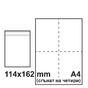 Плик за куриерски пратки С6 114х162 полиестер 50 бр