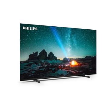 Телевизор Philips 55PUS7609/12, 55' UHD HD LED, 3840 x 2160, DVB-T/T2/T2-HD/C/S/S2, Pixel Precise Ultra HD, HDR+, HLG, Smart TV with new OS, Dolby Vision, Atmos HDMI, VRR, 2* USB, Cl+, 802.11n, Lan, 20W RMS, Black