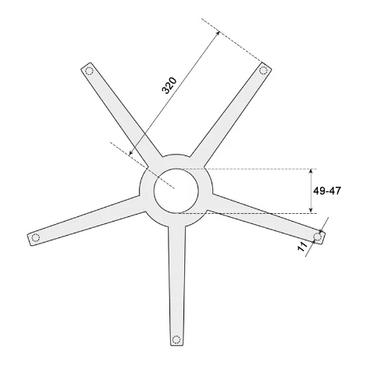 Звезда - 320 мм 