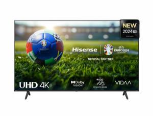 Телевизор Hisense 65' A6N, 4K Ultra HD 3840x2160, DLED, DFA, Precision Colour, HDR 10+, HLG, Dolby Vision, DTS Virtual X, Smart TV, WiFi, BT, Light Sensor, Gaming Mode, 1xHDMI2 eArc, 2xHDMI, 2xUSB, LAN, CI+, DVB-T2/C/S2, Black