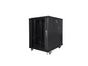 Комуникационен шкаф Lanberg rack cabinet 19' free-standing 15U/600x800 (flat pack) black