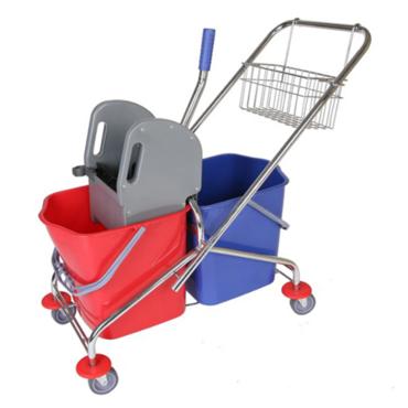 Количка за почистване с преса