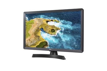 Монитор LG 24TQ510S-PZ, 23.6' WVA, LED, Smart webOS, TV Tuner DVB-T2/C /S2, 1000:1, Mega DFC, 200cd, 1366x768, AI SOUND, WiFi, HDMI, Bluetooth, USB 2.0, HOTEL MODE, AirPlay, Speaker 2x5W, Black