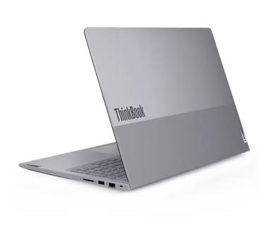 Лаптоп Lenovo ThinkBook 16 G8 Intel Core Ultra 7 255H (up to 5.1GHz, 24MB), 16GB DDR5-5600, 512GB SSD, 16' WUXGA (1920x1200) IPS AG, Integrated Graphics, 1080p&IR Cam, Backlit KB, 3 cell, WLAN, BT, FPR, DOS, 3Y CCI