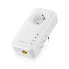Мрежов компонент ZyXEL PLA6457, EU, TWIN, G.hn 2400 Mbps Pass-thru powerline