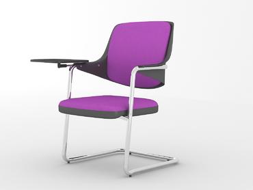 Посетителски стол МАДАРА P 5011-фиксирани подлакътници