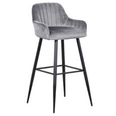 Бар стол ВЕРОНИКА- сив цвят