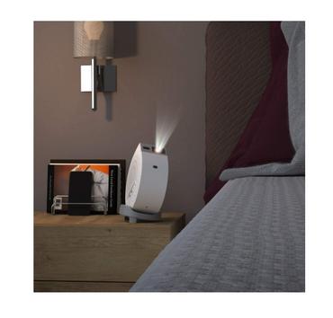 Мултимедиен проектор BenQ GV50, DLP, LASER, 1080p (1920x1080), 100K:1, 500 ANSI Lumens, 1.2X, Google TV, Auto Keystone, HDMI, USB-C with DP/PD, USB-A, BT 5.0, Wi-Fi, Speakers 5.1 2x 4W + 10W Woofer, Light Source Life ECO 30,000hrs, 2.1kg, White