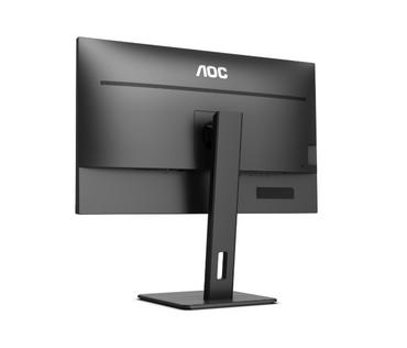 Монитор AOC U32P2, 31.5' VA WLED, 3840x2160@60Hz, 4ms GtG, 350cd m/2, 3000:1, 50M:1 DCR, Adaptive Sync, FlickerFree, Low Blue Light, 3Wx2, Tilt, Height Adjust, Pivot, Swivel, 2xHDMI, DP, USB hub