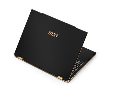 Лаптоп MSI Summit E13 AI Evo A1MTG, Intel Core Ultra 7 155H (16C/22T, up to 4.8 GHz, 24MB), 13.3” 16:10 FHD+ (1920x1200), Touchscreen, IPS, Intel Arc GPU, 32GB LPDDR5, 1TB NVMe Gen4x4 SSD, Intel Killer Wi-Fi 7, Windows 11 Pro, 4 cell 70.07Whr, MSI Pen 2, 