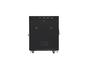 Комуникационен шкаф Lanberg rack cabinet 19' free-standing 15U/600x800 (flat pack) with glass door lcd black v2