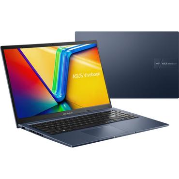 Лаптоп Asus Vivobook M1502YA-BQ183W , AMD Ryzen R7-7730U, 15.6' (1920x1080),16GB LPDDR4 (8 GB on BD),1TB SSD,Backlit Chiclet Keyboard , Windows 11, Quiet Blue